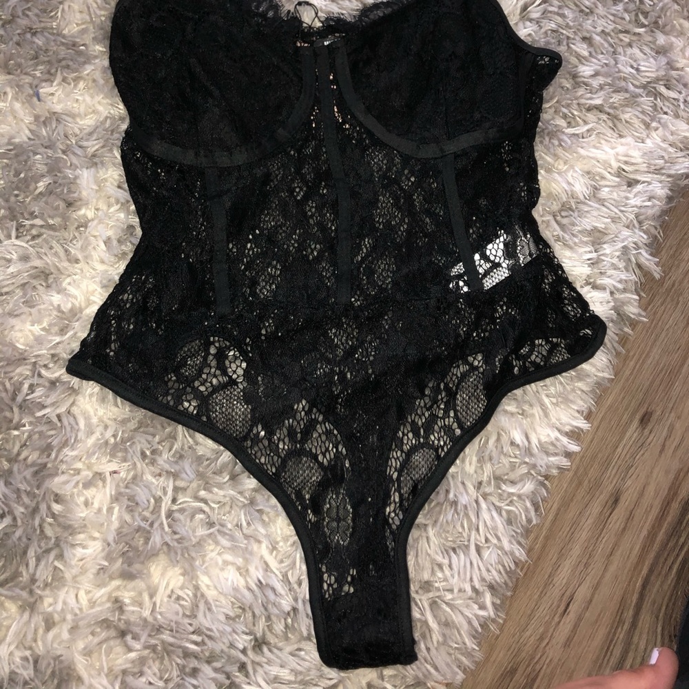 Misguided lace bodysuit
